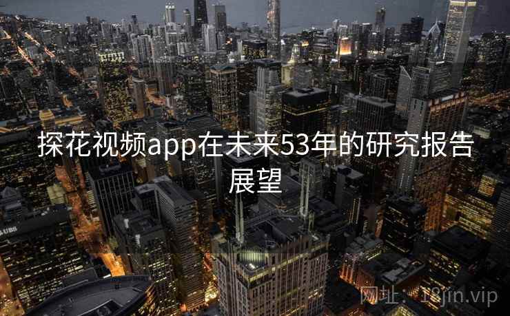 探花视频app在未来53年的研究报告展望 第2张 探花视频app在未来53年的研究报告展望 第2张