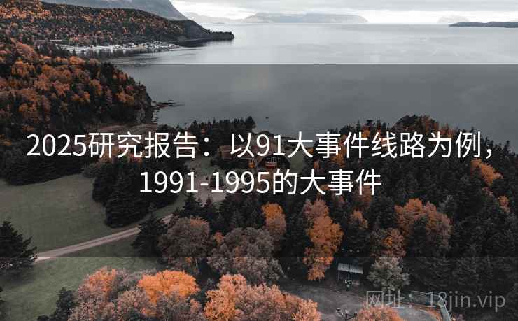 2025研究报告:以91大事件线路为例,1991-1995的大事件