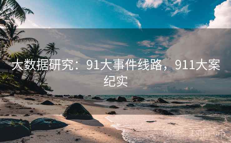 大数据研究:91大事件线路,911大案纪实