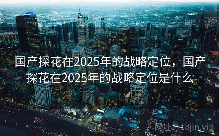 国产探花在2025年的战略定位,国产探花在2025年的战略定位是什么