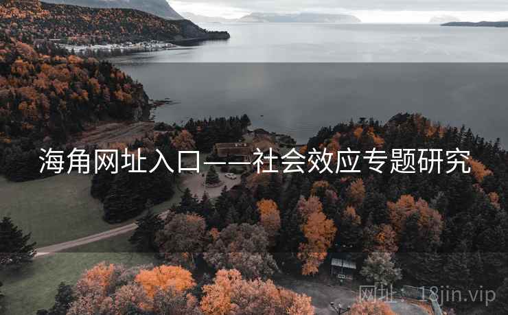 海角网址入口——社会效应专题研究