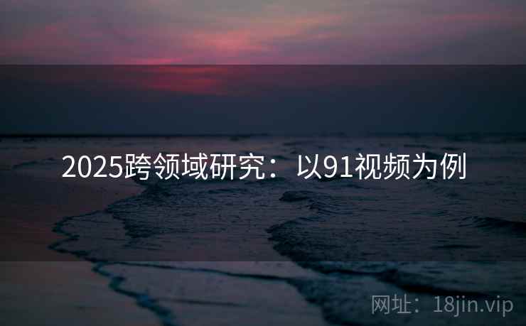 2025跨领域研究:以91视频为例